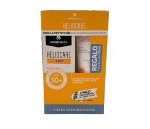 Pack Heliocare 360º Water Gel spf50+ +spray de regalo