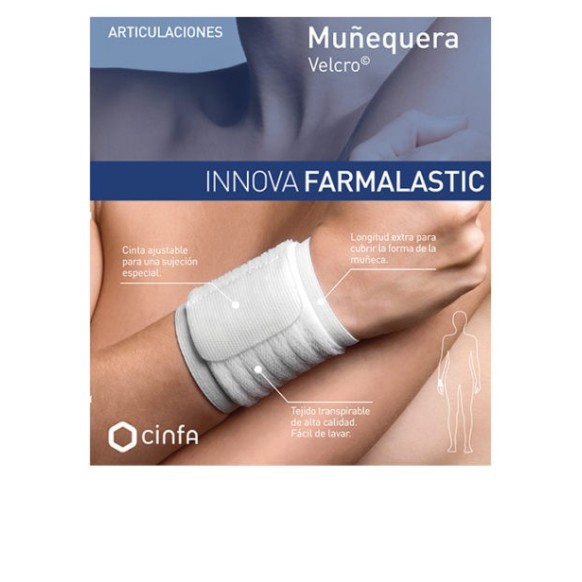 Muñequera Velcro Articulaciones Talla P/M Innova Farmalastic