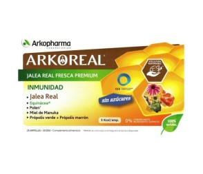 Arkoreal Jalea Real Inmunidad sin azúcar 20 ampollas