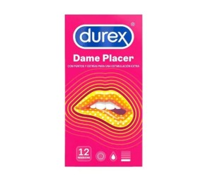 Durex Preservativos Dame Placer 12 unidades