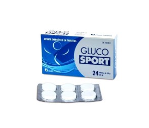 Gluco Sport sabor lima 24 comprimidos