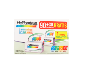Multicentrum Adultos 90 comprimidos + 30 gratis