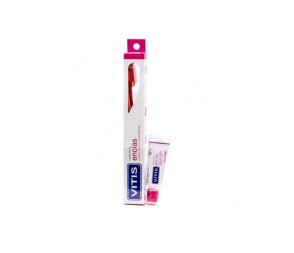Pack VITIS Cepillo dientes encías + pasta dentifrica