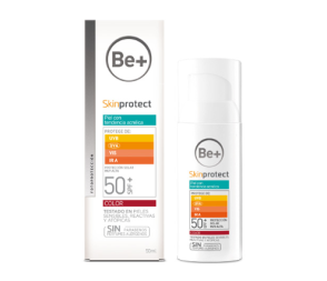 Be+ Skin Protect Piel con tendencia acneica color spf50+