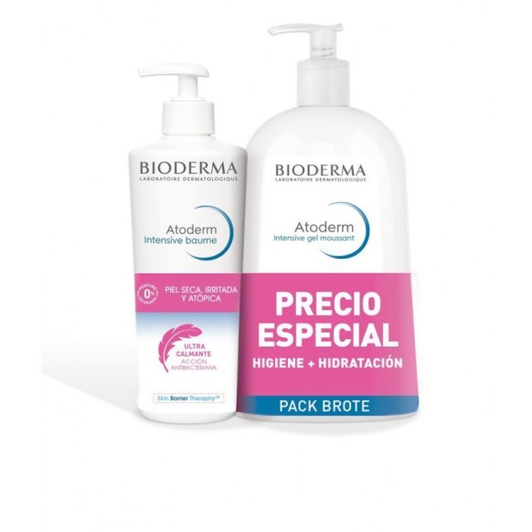 Pack Brote Bioderma Atoderm Intensive Baume + Gel Moussant