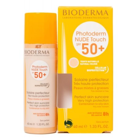 Photoderm Nude SPF 50+ color muy claro Protección solar Bioderma 182914