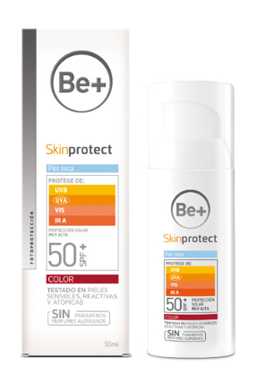 Be+ Skin Protect Piel seca color spf50+ 50ml 190368