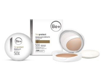 Be+ Skin Protect Maquillaje compacto piel oscura spf50+ 10g 190304
