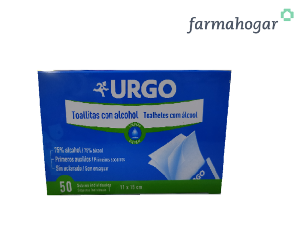 URGO TOALLITAS CON ALCOHOL