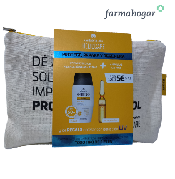 PACK HELIOCARE WATER GEL + AMPOLLAS ENDOCARE
