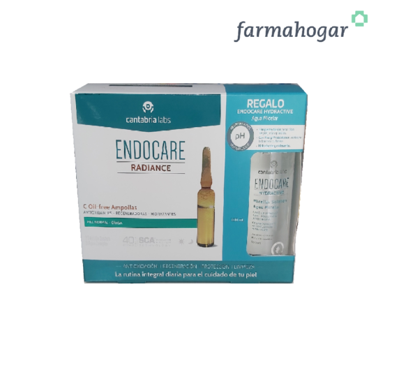 PACK ENDOCARE RADIANCE C OIL FREE 30 AMP+ ENDOCARE AGUA MICE