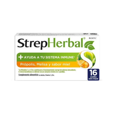 Complemento alimenticio Strep Herbal