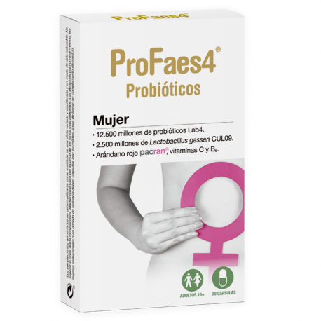 ProFaes4 Probióticos Mujer 30